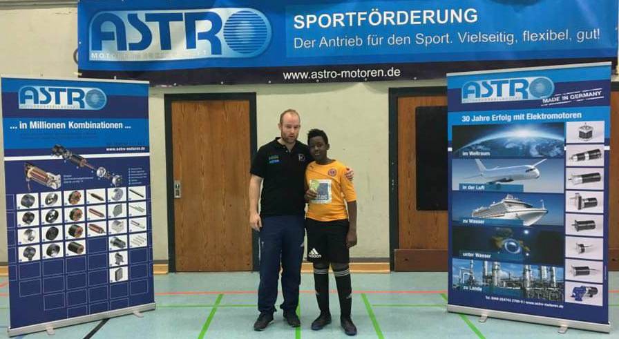 Bester Torwart Shaikh Derman (Tennis Borussia Berlin)