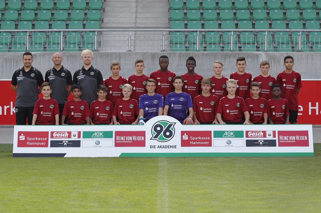 23.08.2018, Hannover Hannover 96 - Akademie - Team - Mannschaft U14 Foto: Lars Kaletta
