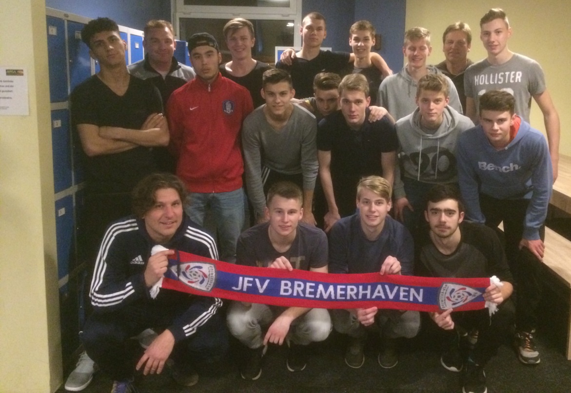 U19 besucht Lasertag Bremerhaven