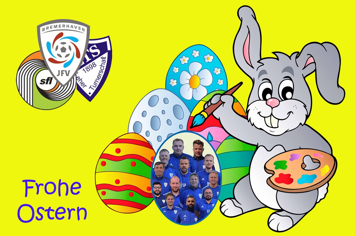 Frohe Ostern wünscht der Junioren-Förderverein Bremerhaven!