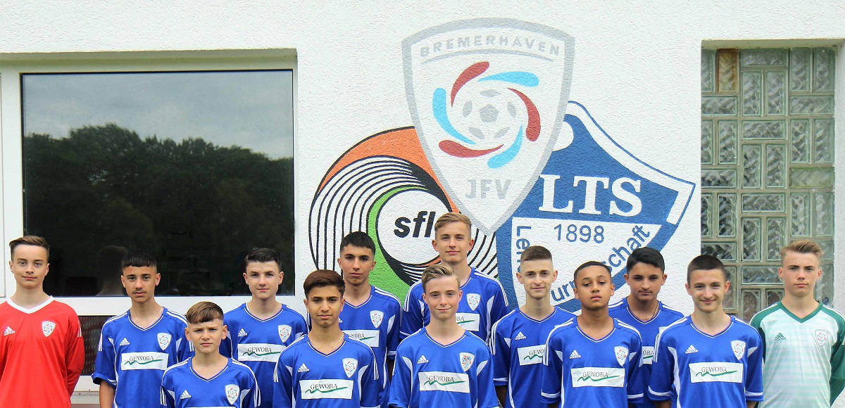 Die Talente der ehemaligen U15 bilden den Stamm der neuen U16 des JFV Bremerhaven