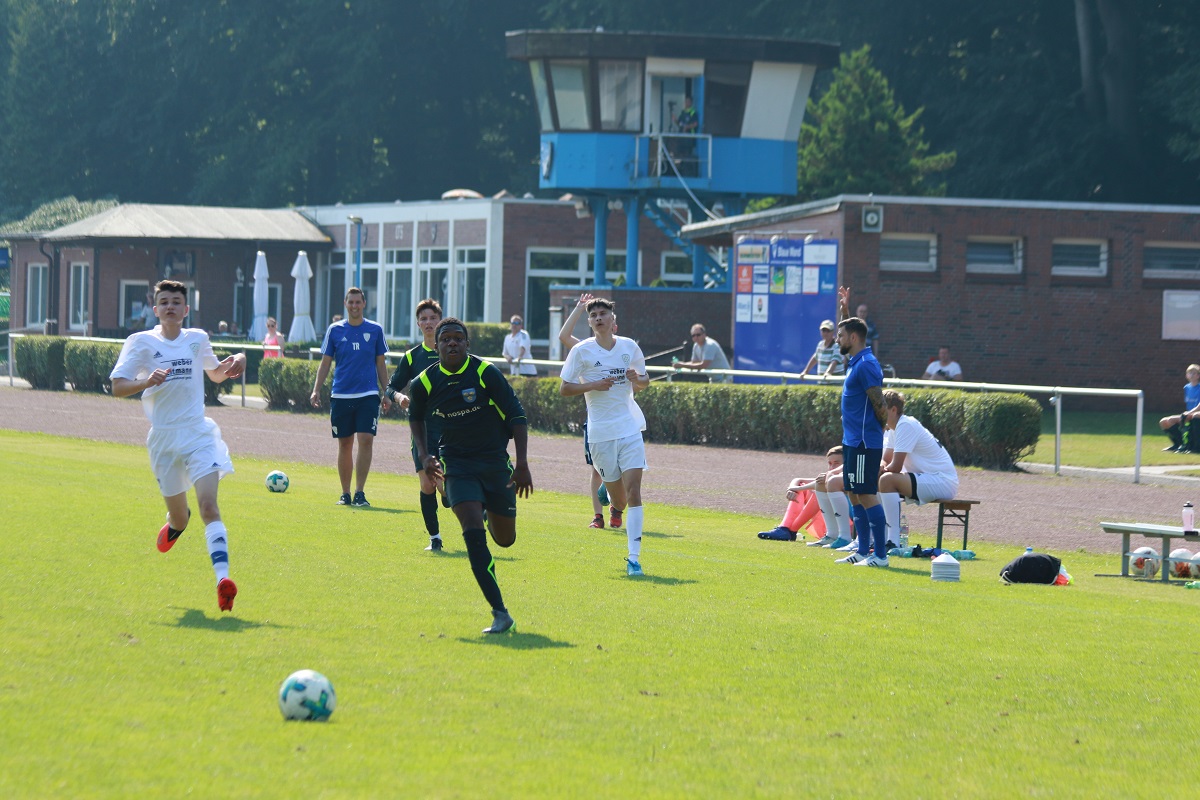 JFV U16 gewinnt Testspiel gegen JFV Nordfriesland U17