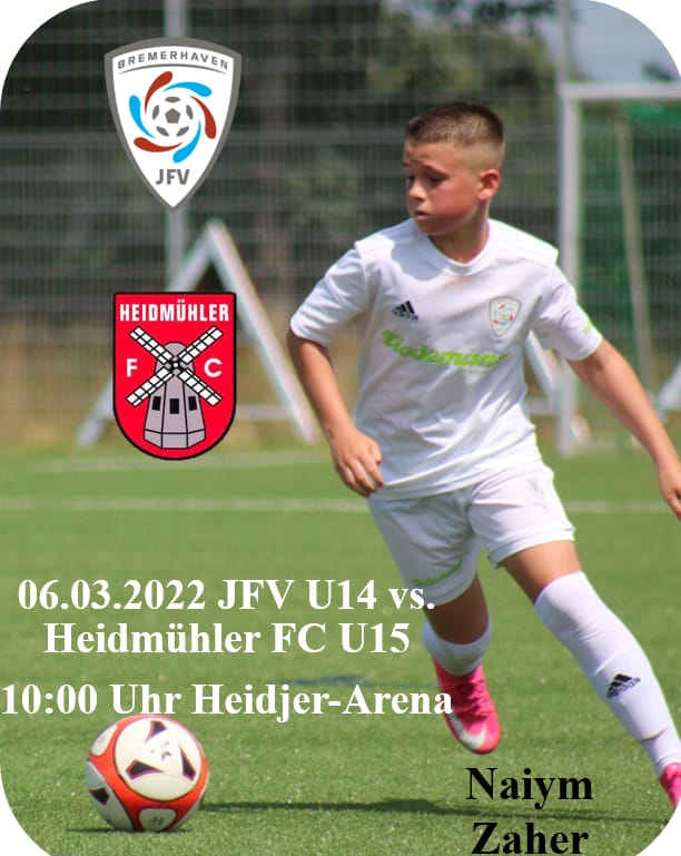 U14 empfängt Heidmühler FC U15