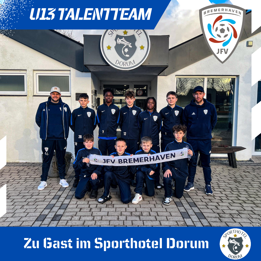 U13 Talentteam verbringt Wochenende im Sporthotel Dorum